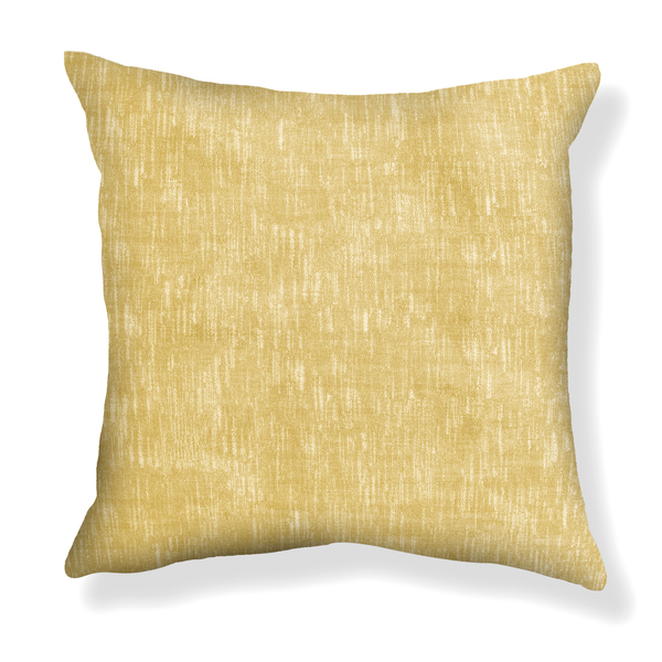 Alder Pillow in Pale Goldenrod