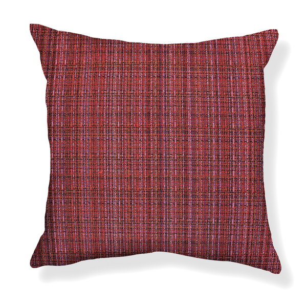 Bramble Pillow in Red Echinacea