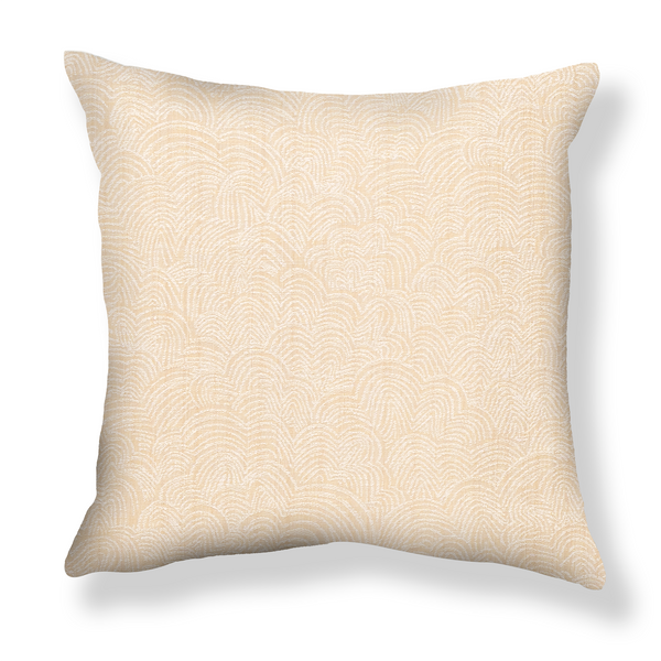 Linear Cloud Pillow in Cream