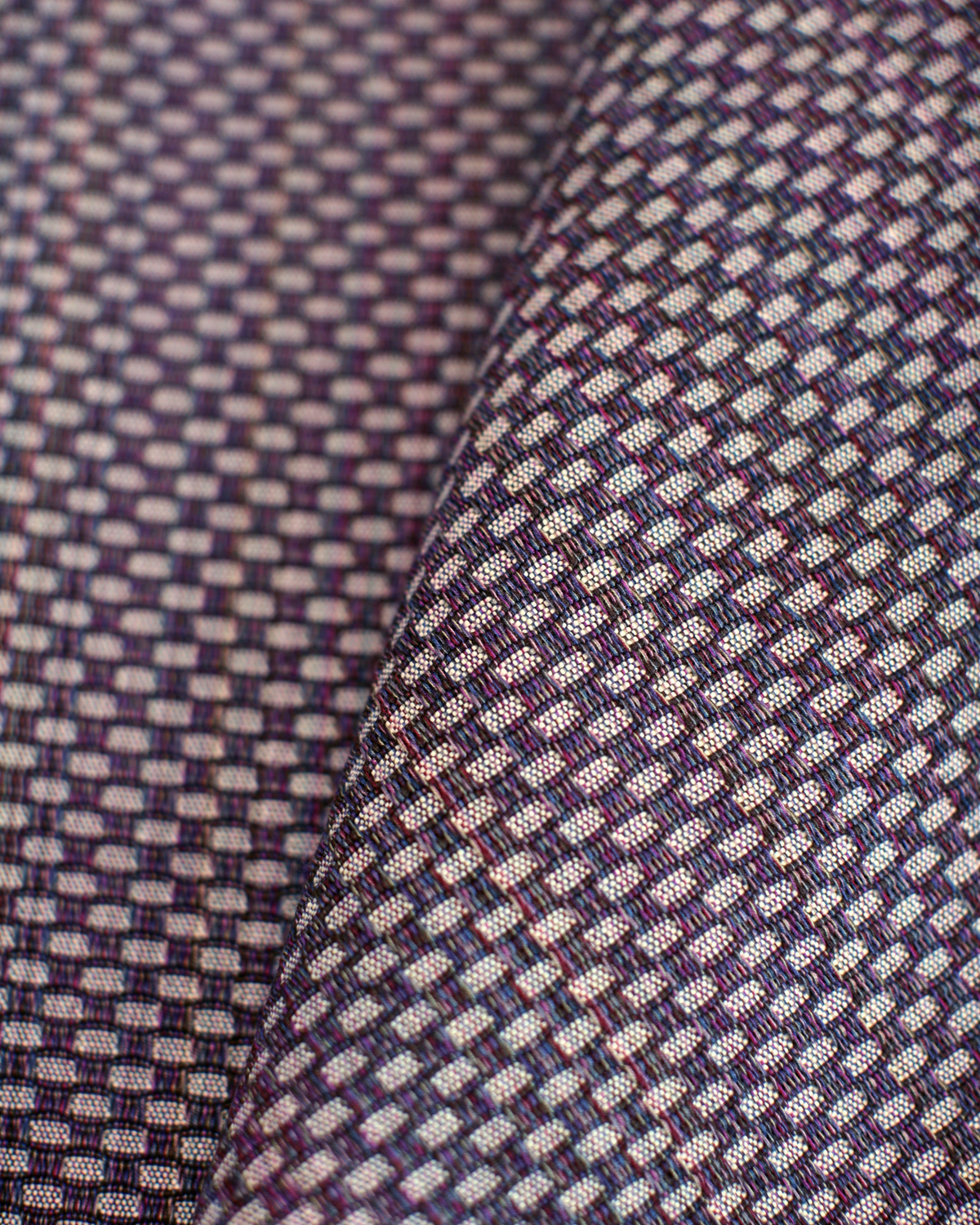 Channels Fabric in Purple