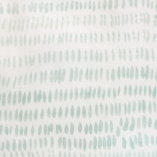 Dashes Sheer Fabric in Cloud