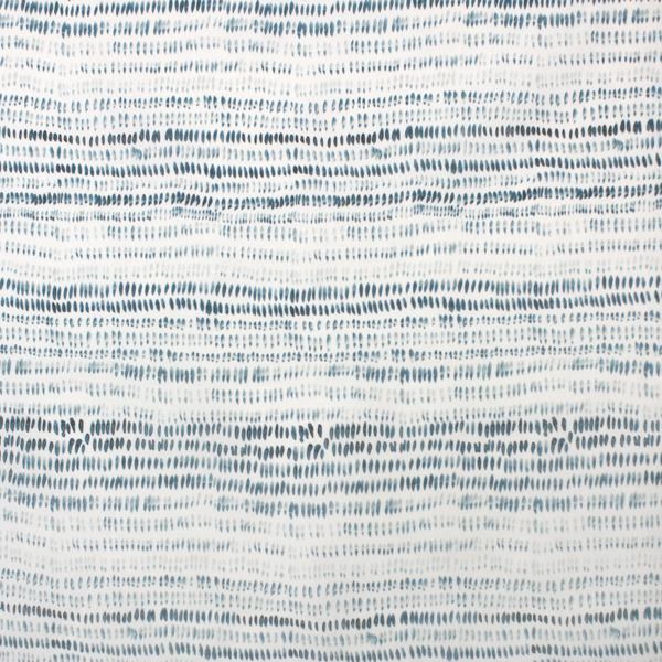 Dashes Sheer Fabric in Dark Blue