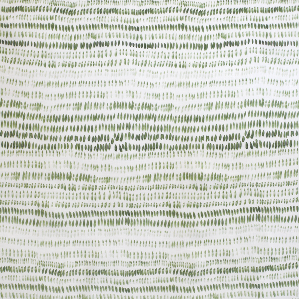 Dashes Sheer Fabric in Green