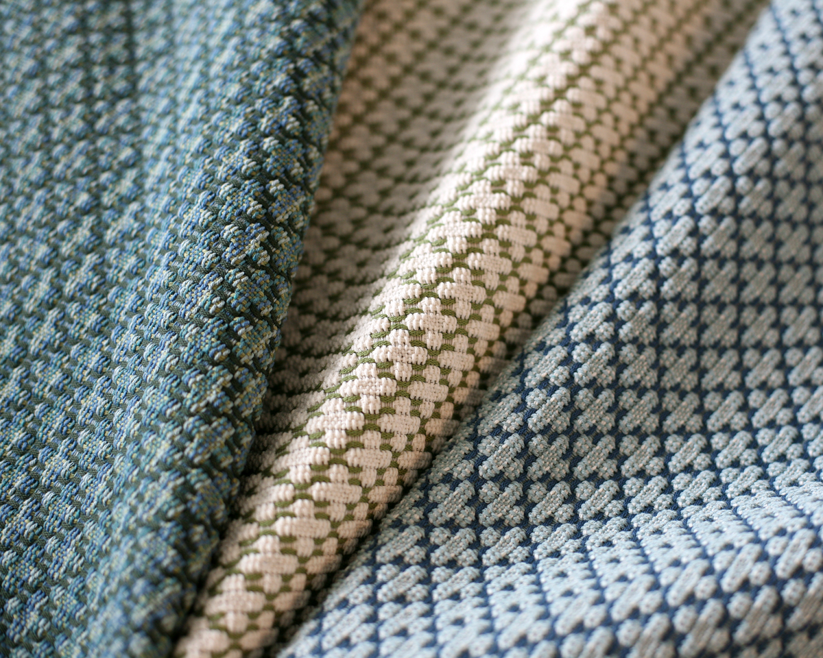 Arbor Fabric in Green-Blue