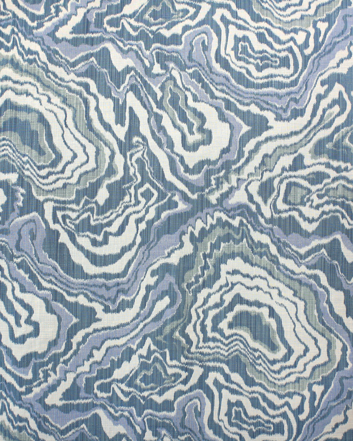 Marble Geode Fabric in Blue