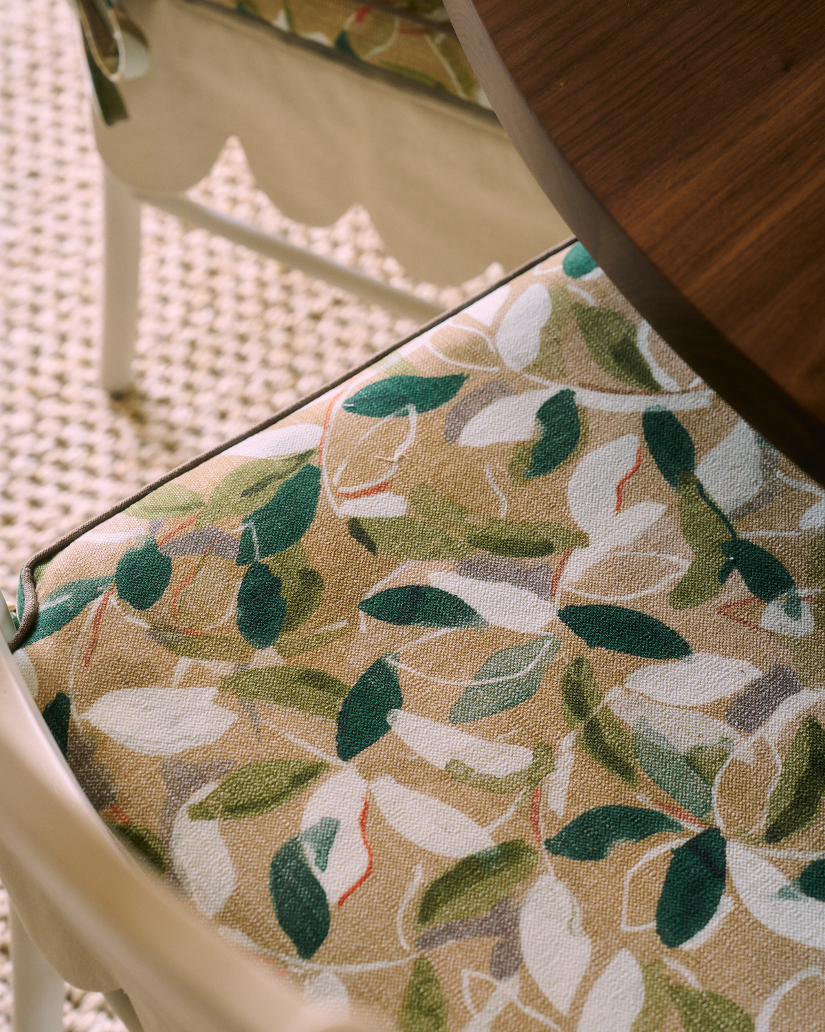 Laurel Fabric in Peach