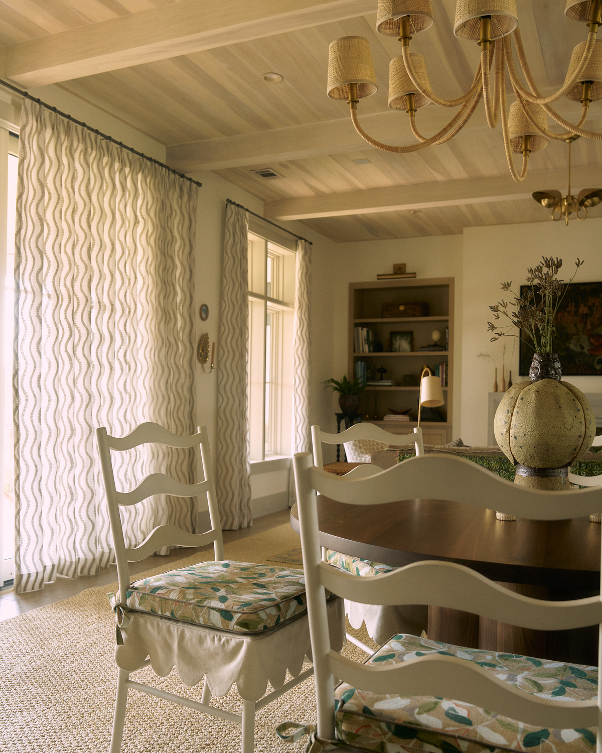 Laurel Fabric in Peach