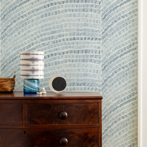 Arches Wallpaper in Mineral