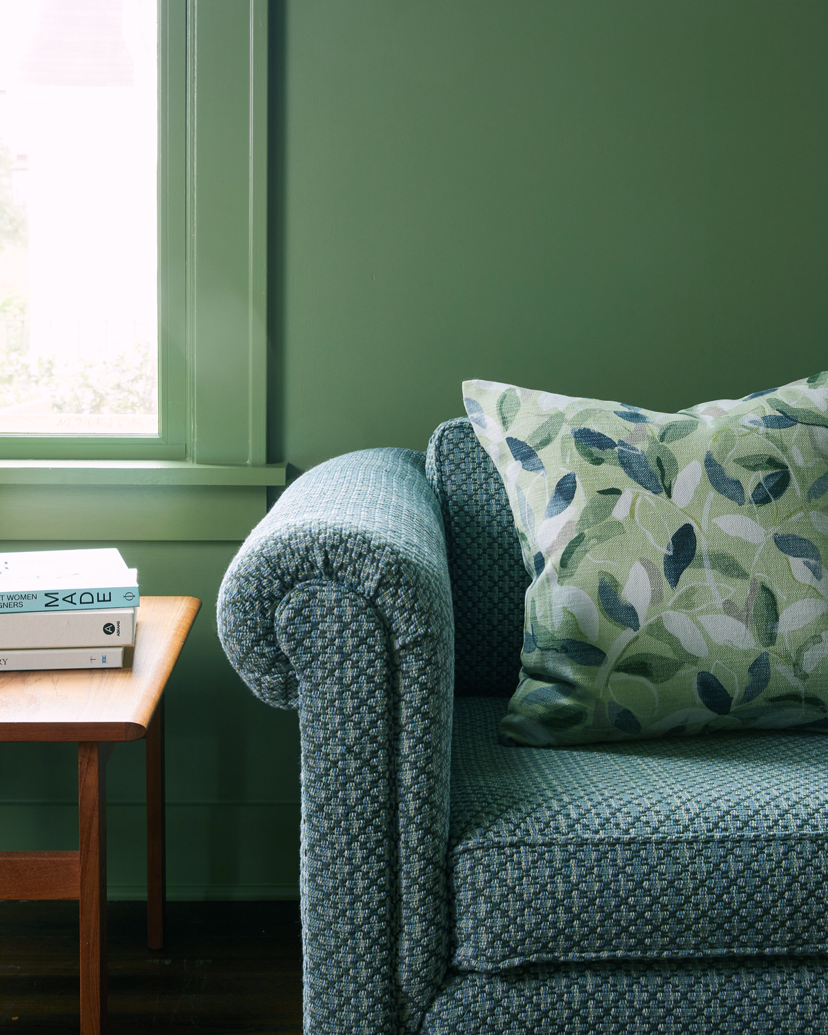 Arbor Fabric in Green-Blue