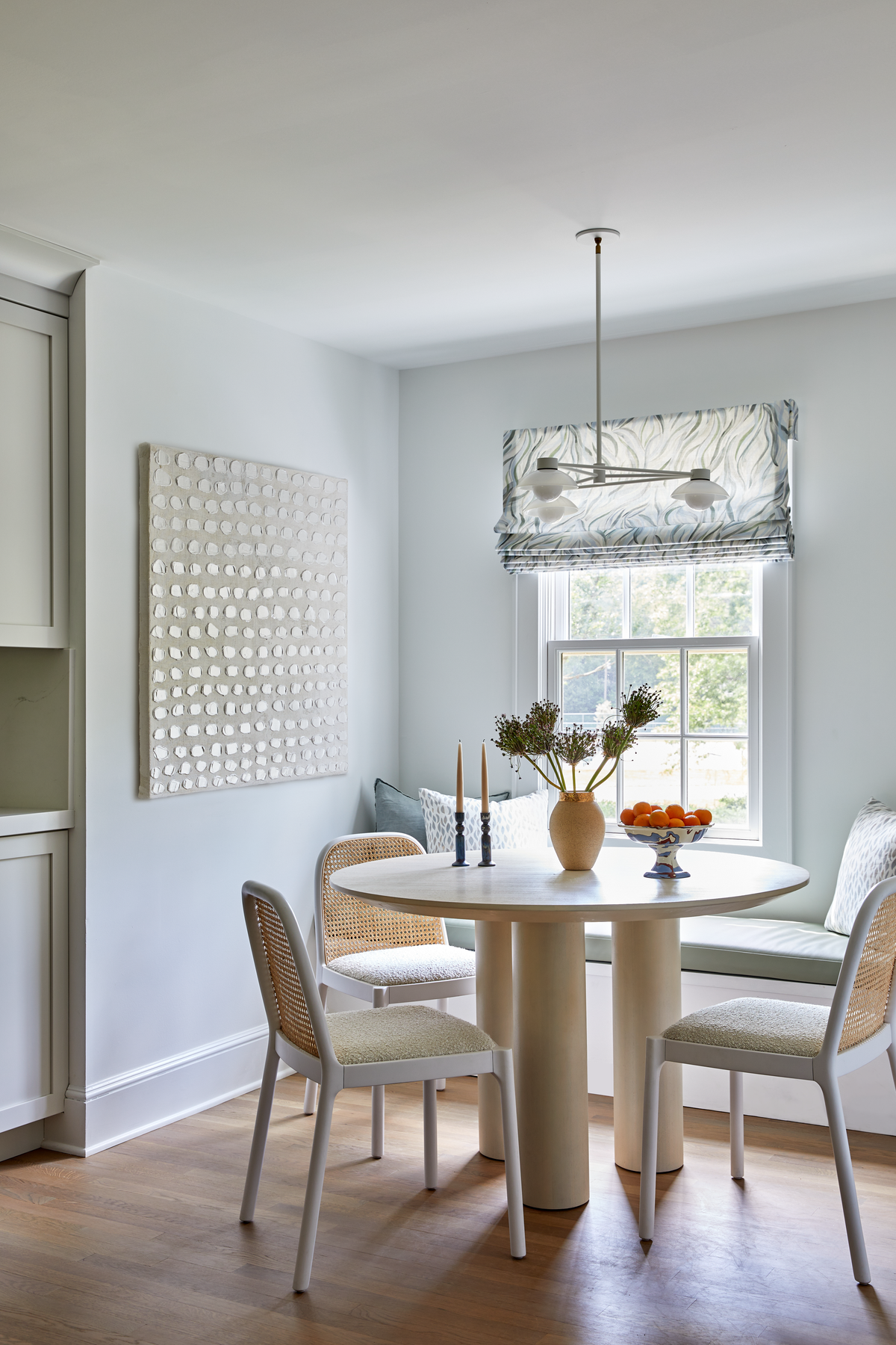 Petals Fabric in Taupe-Rose