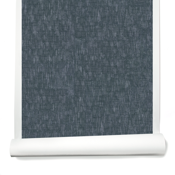 Alder Wallpaper in Dark Denim