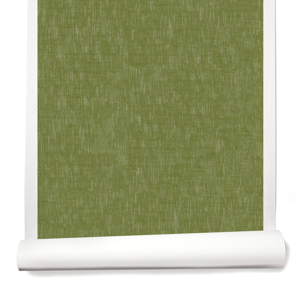 Alder Wallpaper in Kelp Green