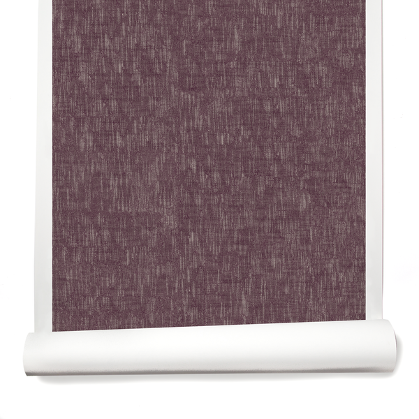 Alder Wallpaper in Eggplant