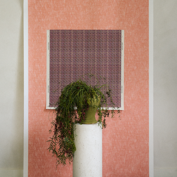 Bramble Wallpaper in Amaranth