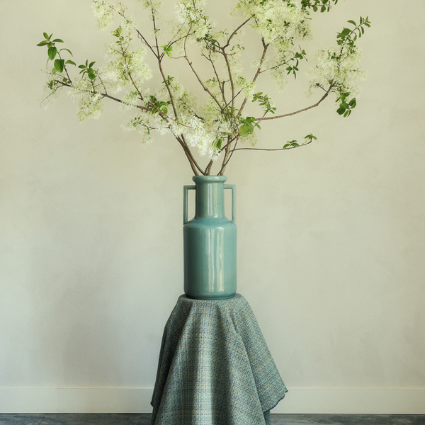 Bramble Fabric in Blue Spruce