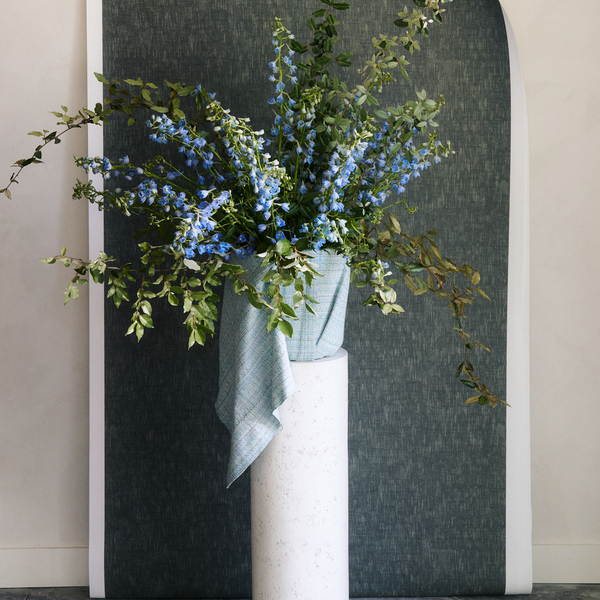 Alder Wallpaper in Green Dusk