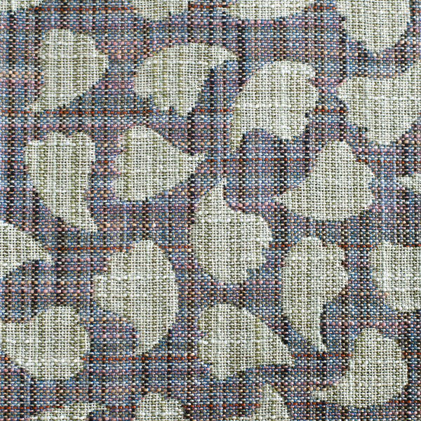 Bubbly Leaves Fabric in Multi Lilac