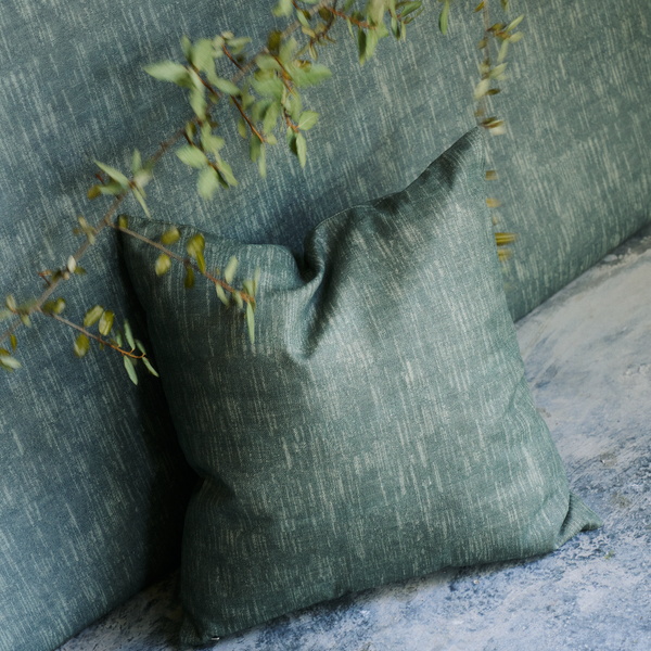 Alder Pillow in Green Dusk