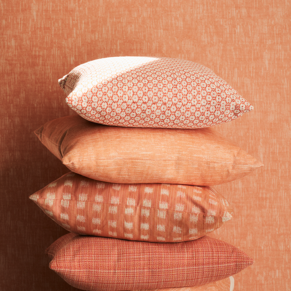 Floret Pillow in Coral