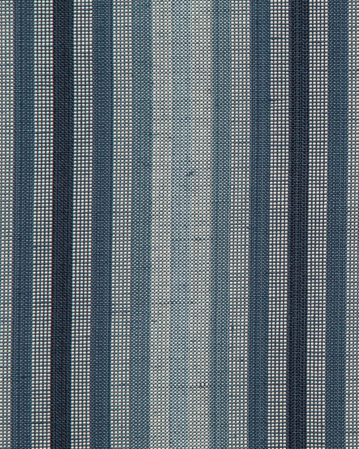 Ombré Stripe Fabric in Sea Blues