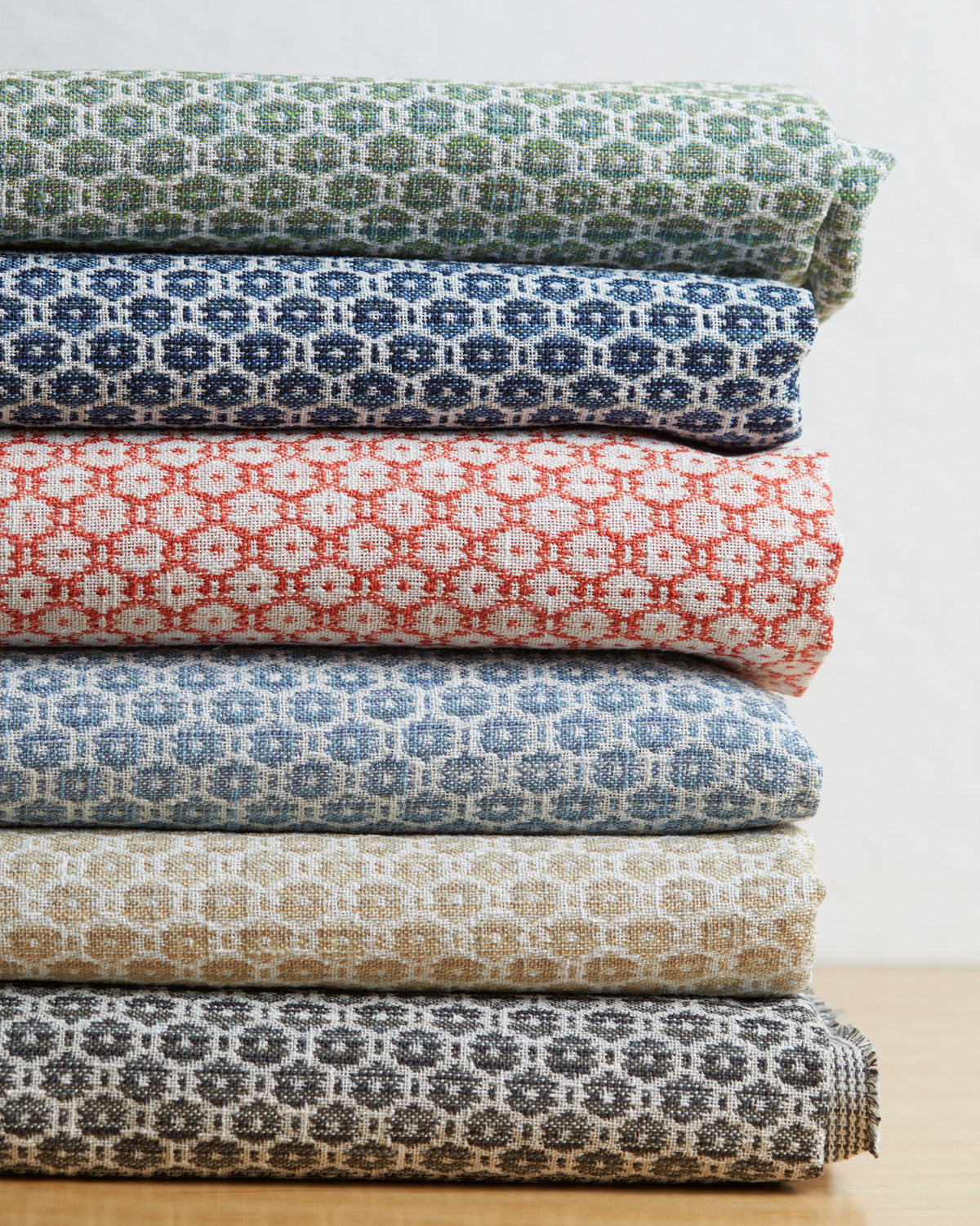 Floret Fabric in Coral