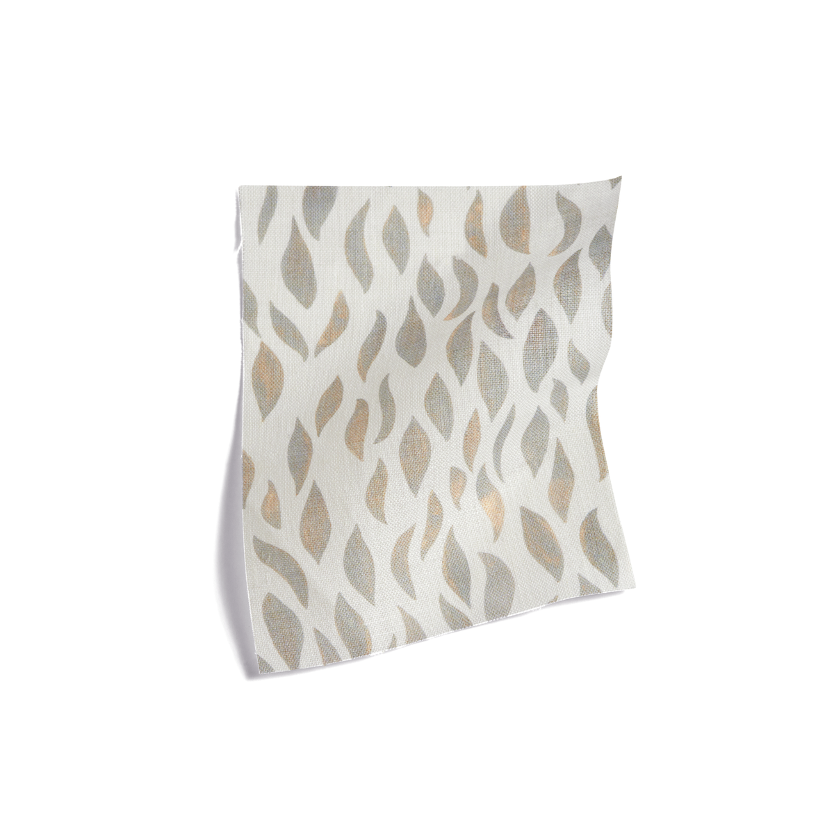 Petals Fabric in Taupe-Rose