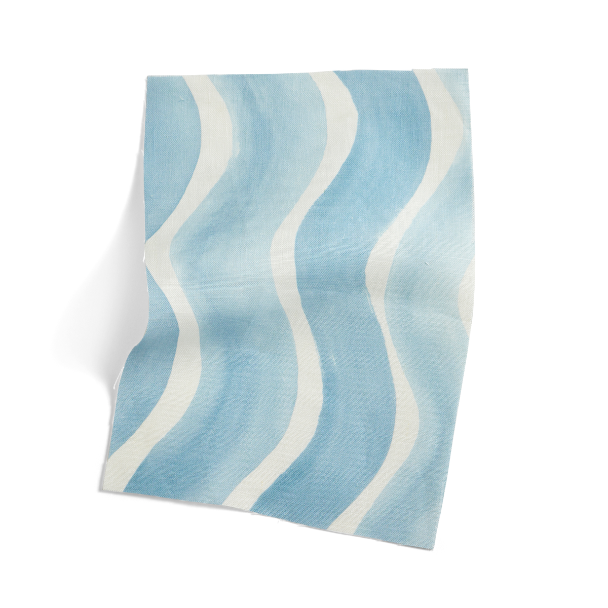 River Fabric in Cerulean