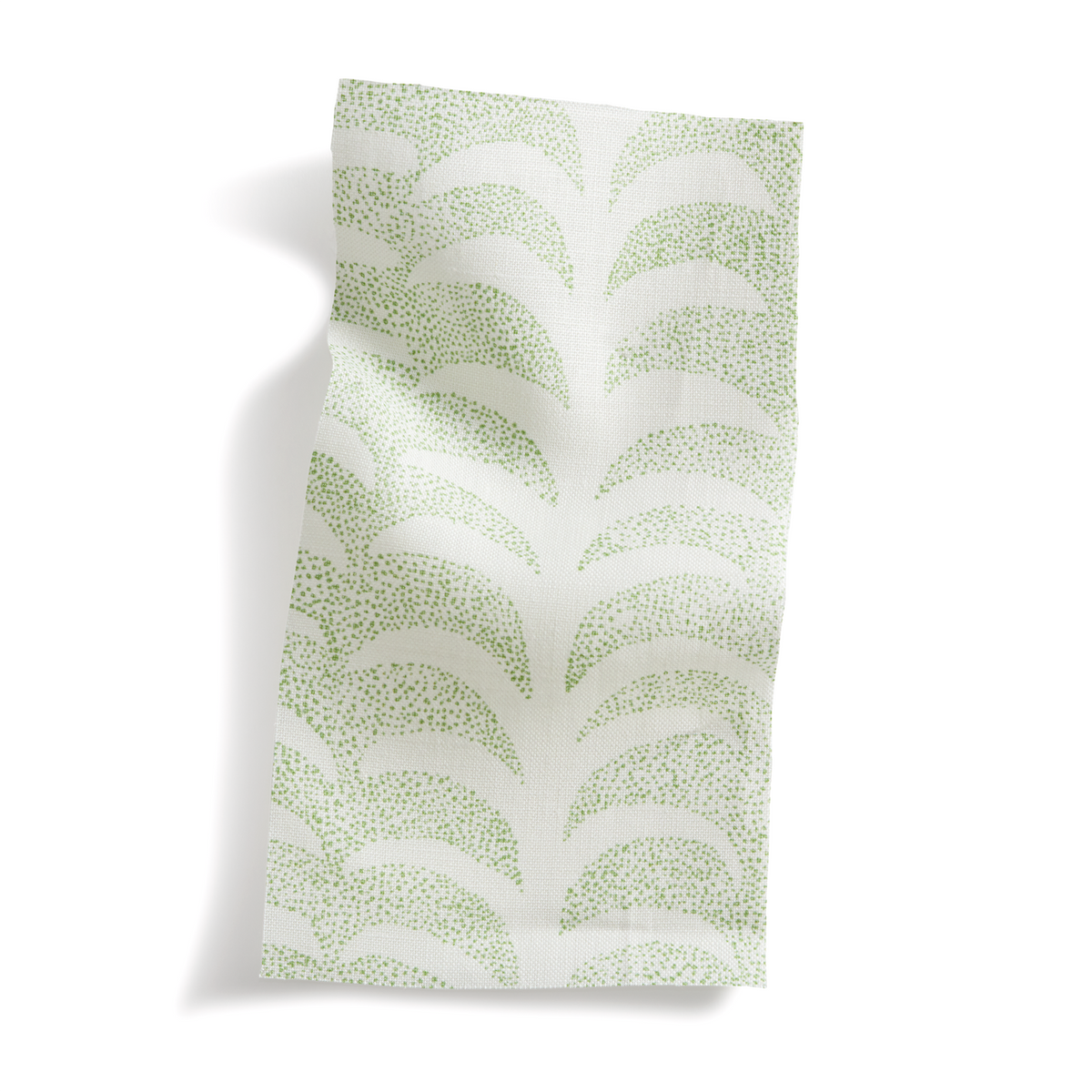 Dotted Palm Fabric in Leaf