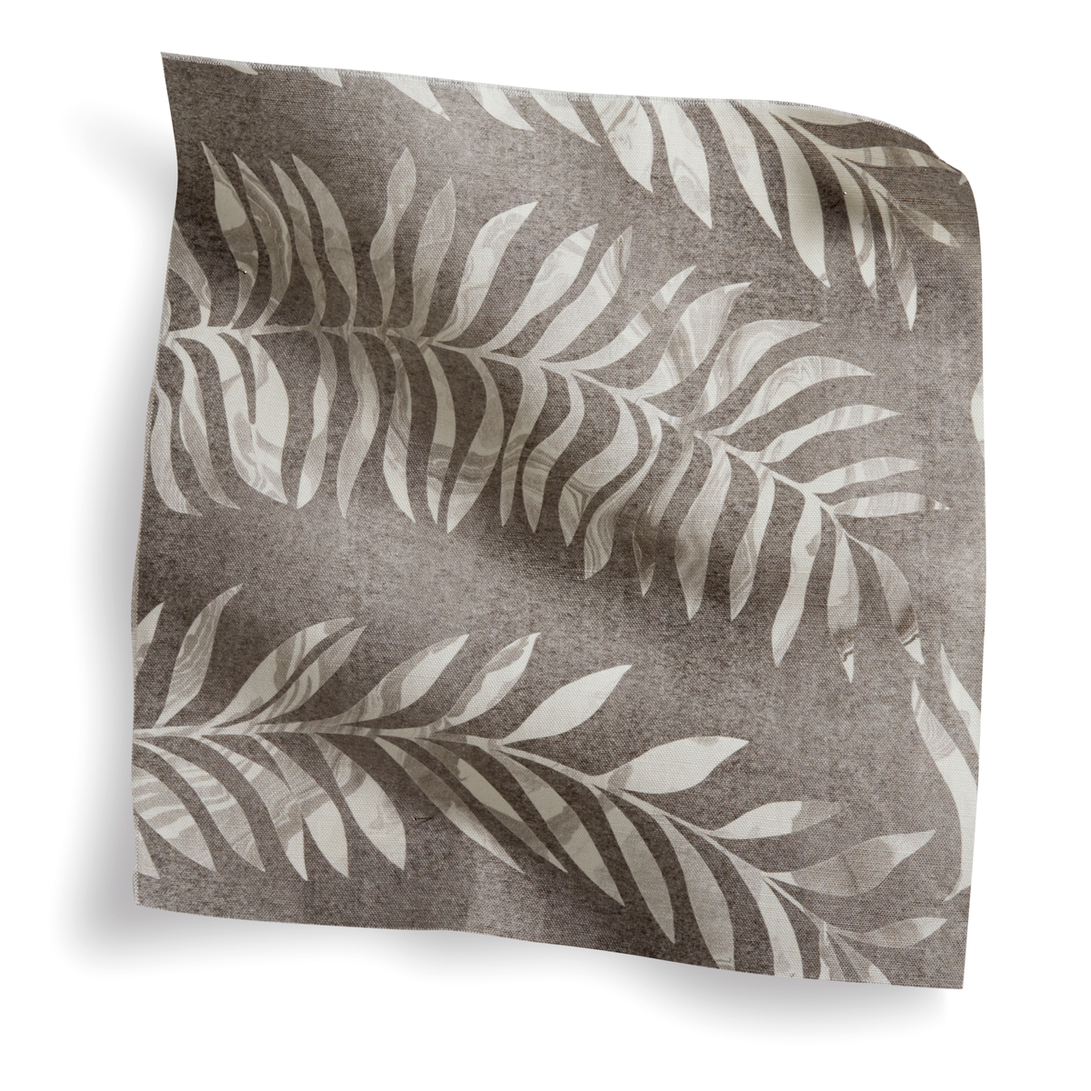 Marble Fern Fabric in Dark Inkwash