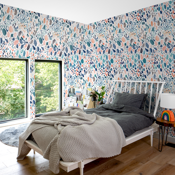 Blooms Wallpaper in Multi