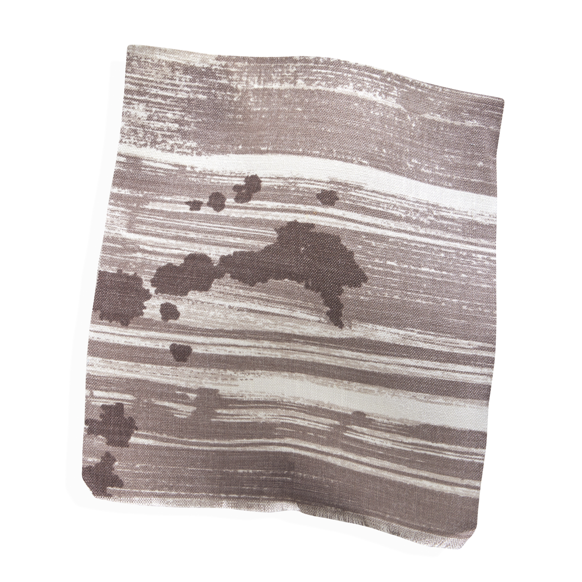 Brushstroke Fabric in Gray-wood