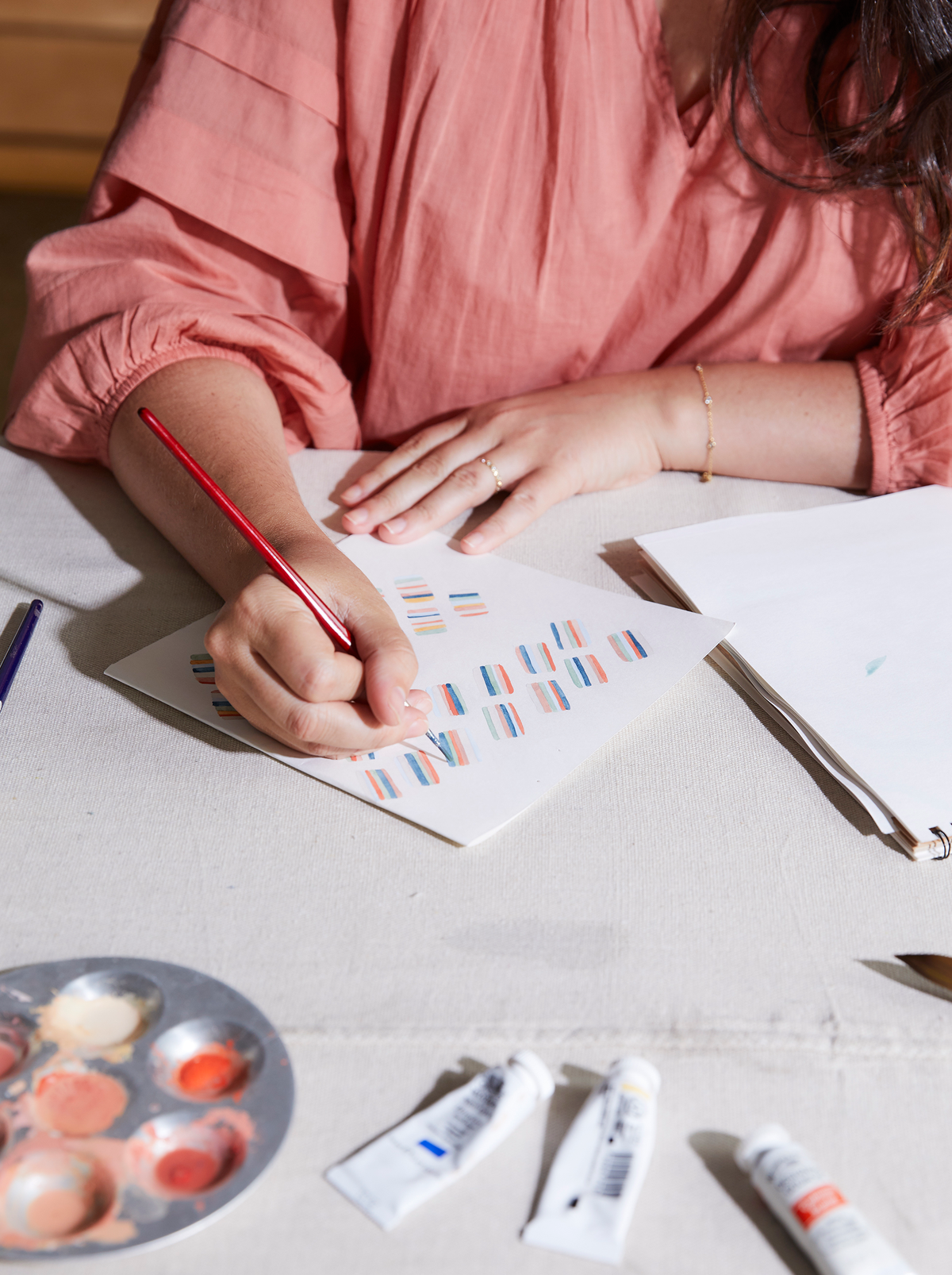 Candy Wallpaper in Blue