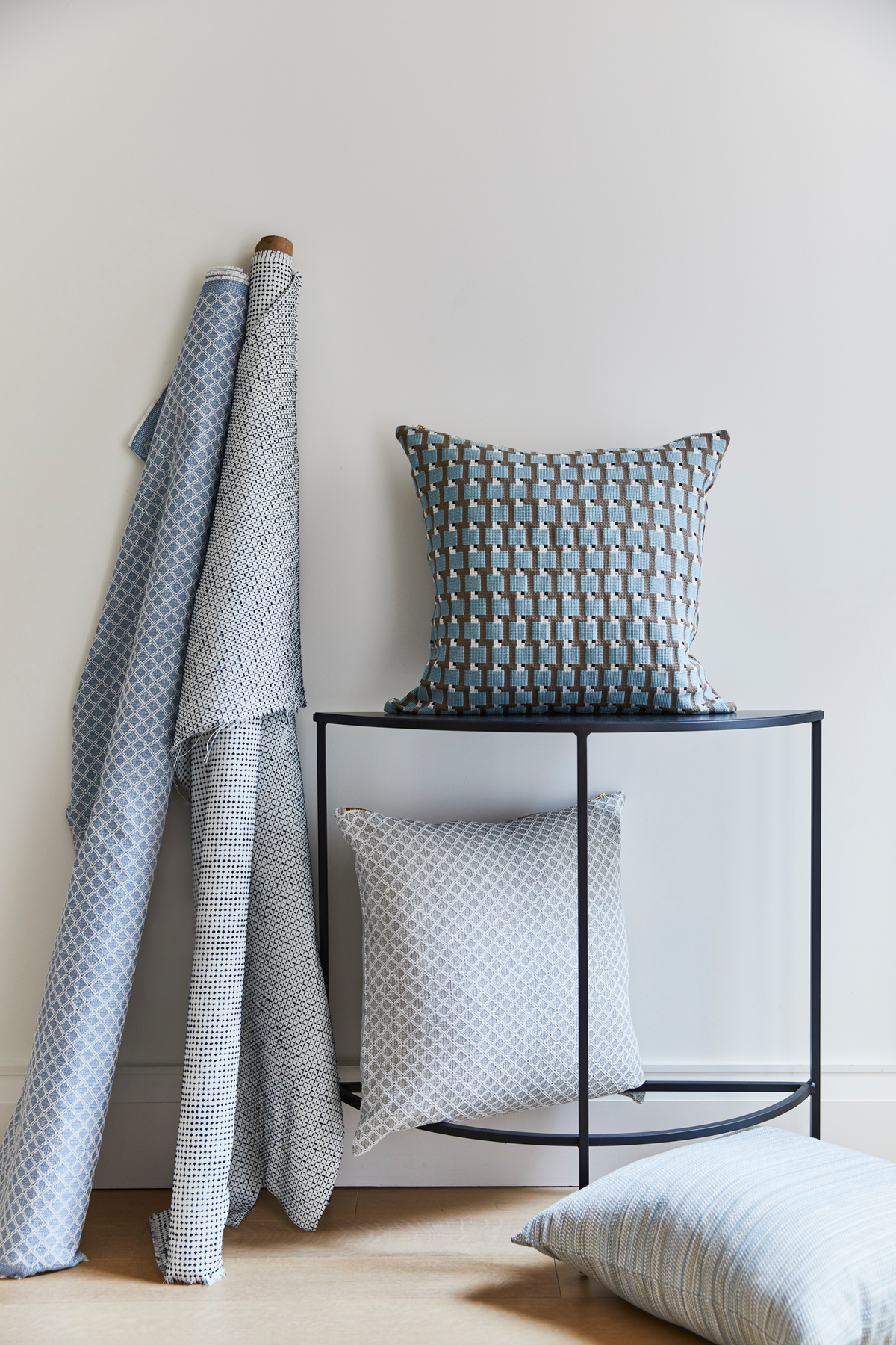 Lattice Fabric in Pale Mist