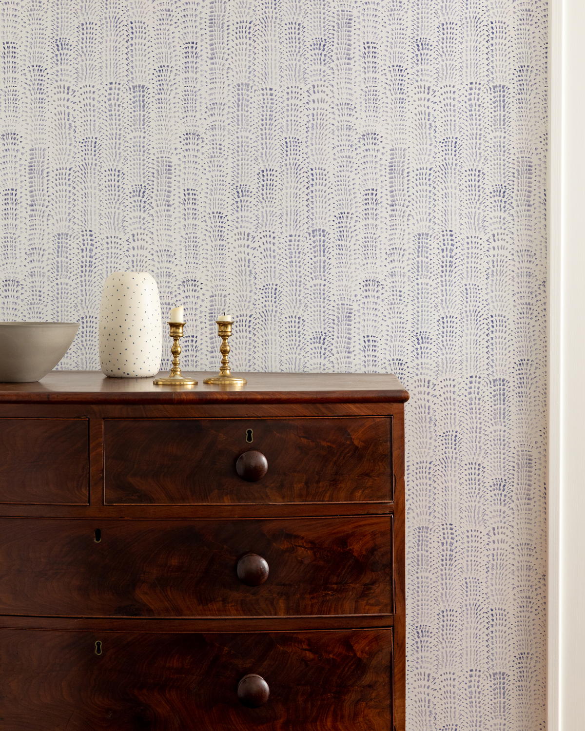 Treetops Wallpaper in Purple