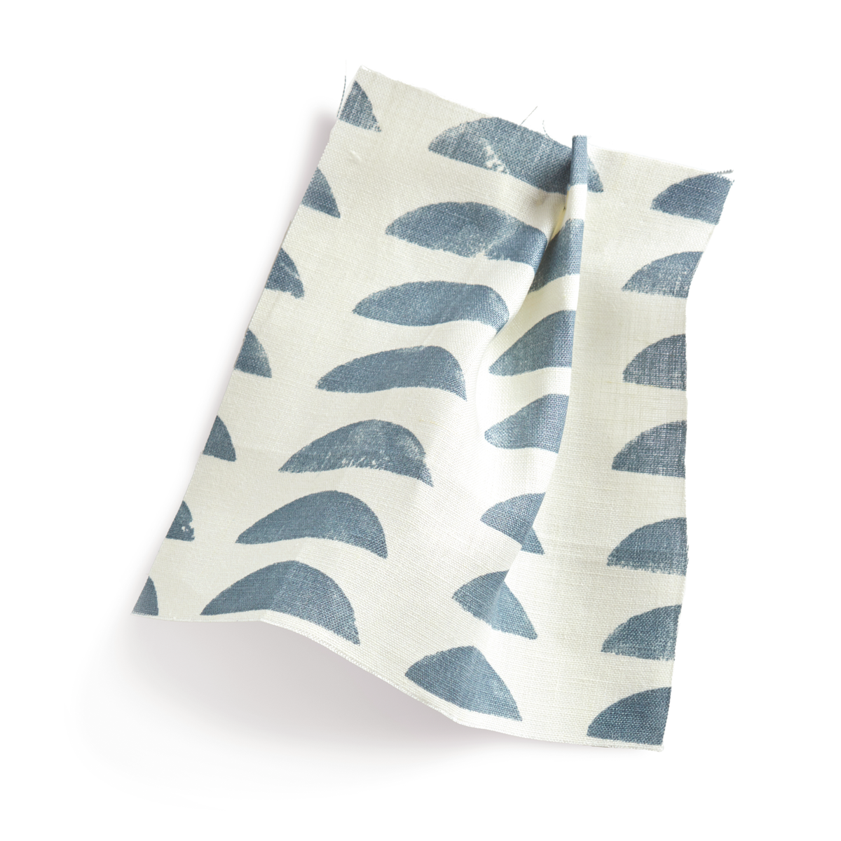 Hills Fabric in Blue-Slate