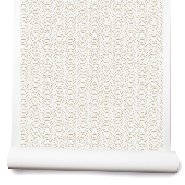 Cat Cow Wallpaper in Tan