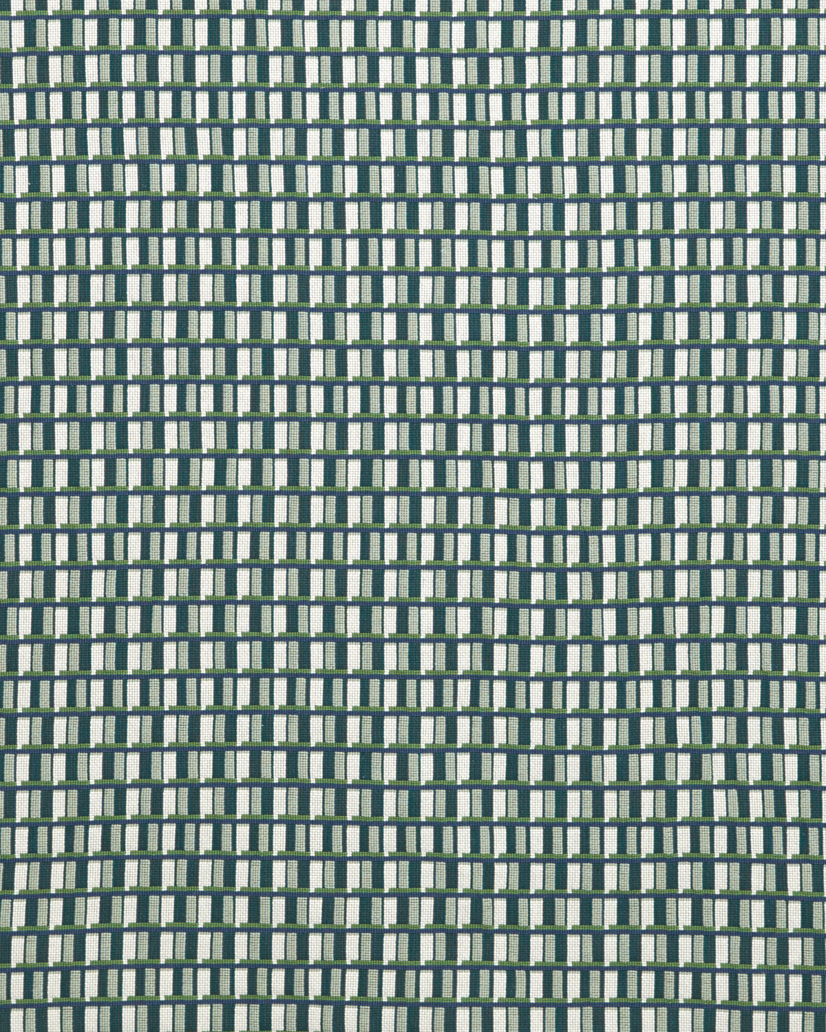 Blocks Fabric in Sage/Marine
