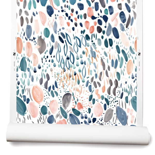 Blooms Wallpaper in Multi