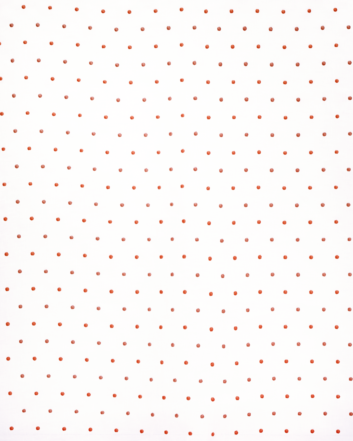 Embroidered Dots Sheer Fabric in Ivory/Rose