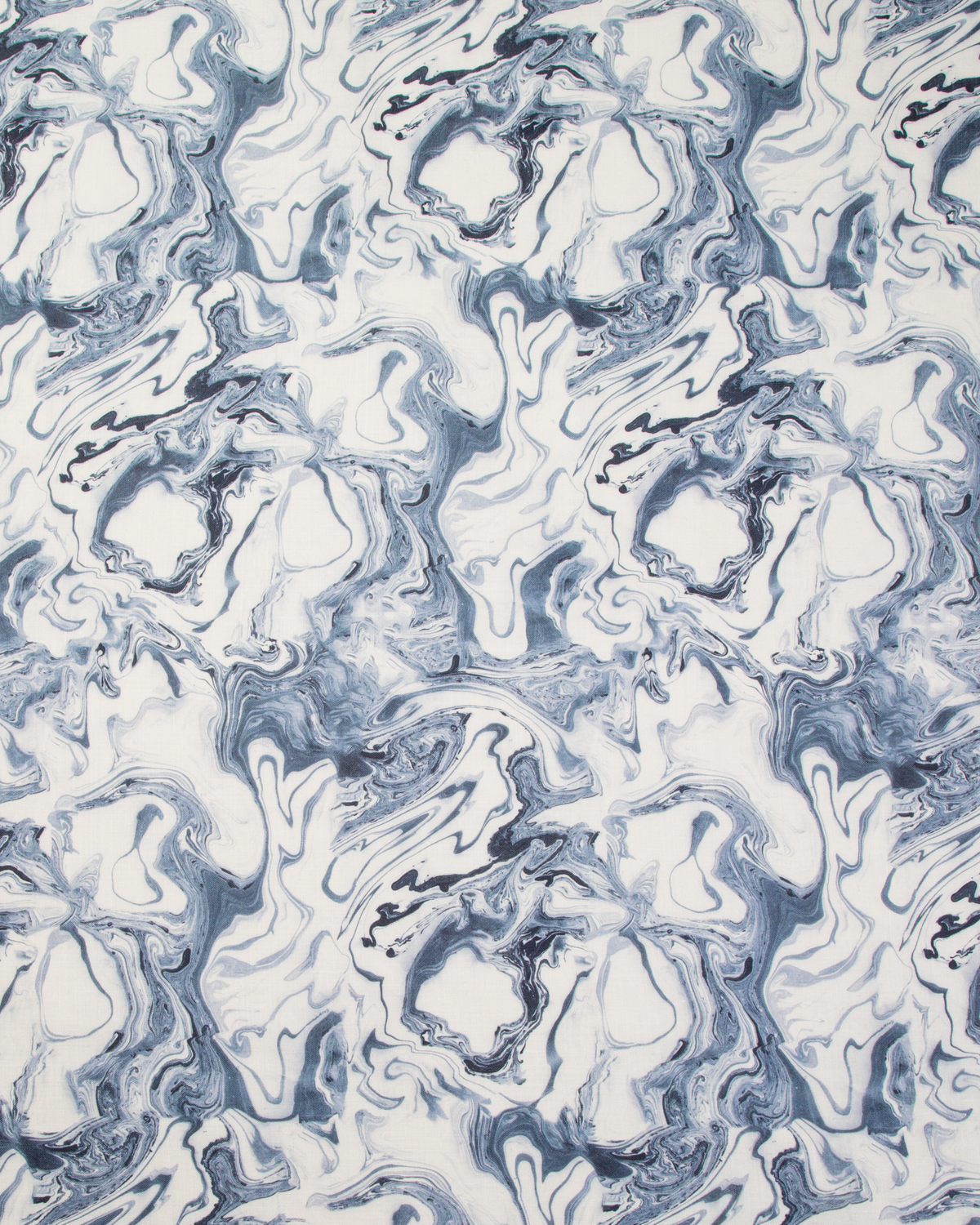 Marble Fabric in Sea Blue