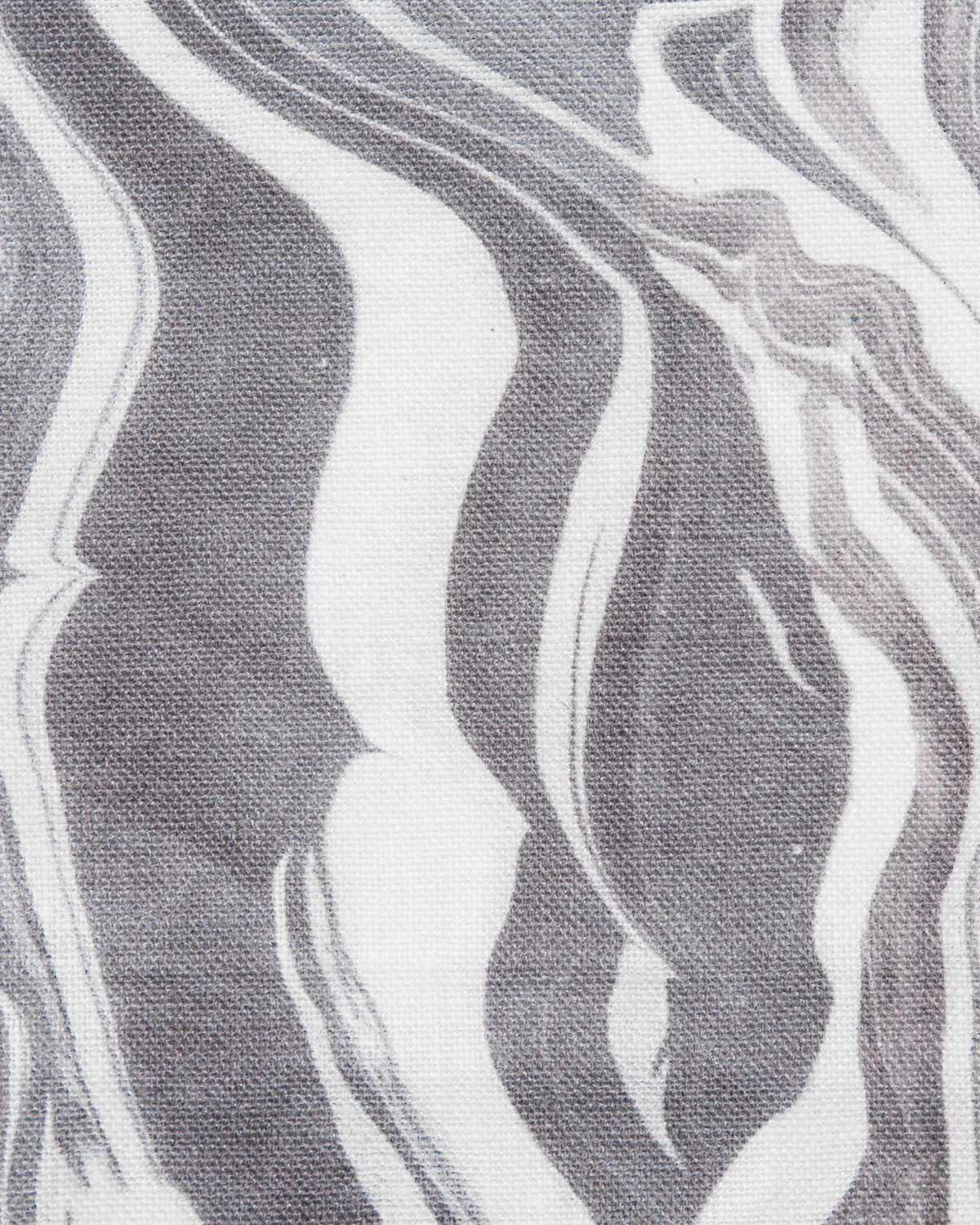 Marbled Stripe Fabric in Gray-Lilac