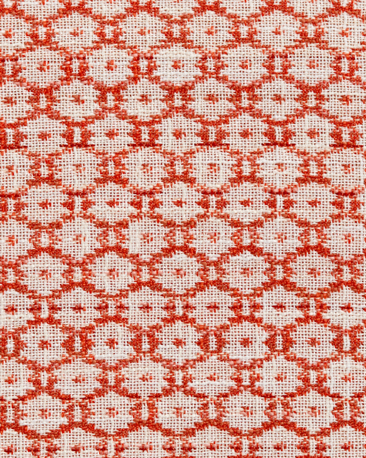 Floret Fabric in Coral