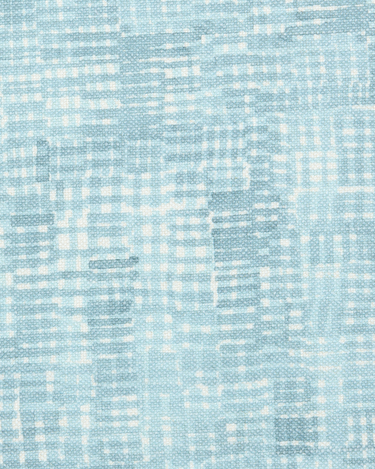 Hatchmarks Fabric in Lagoon Blue