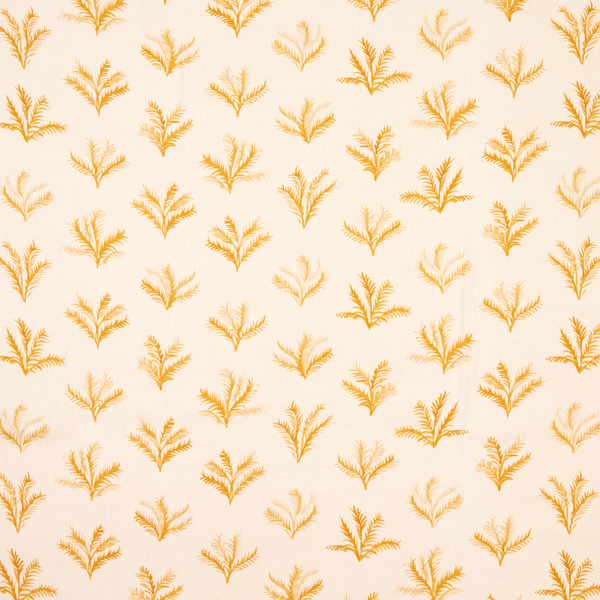 Little Palm Fabric in Goldenrod