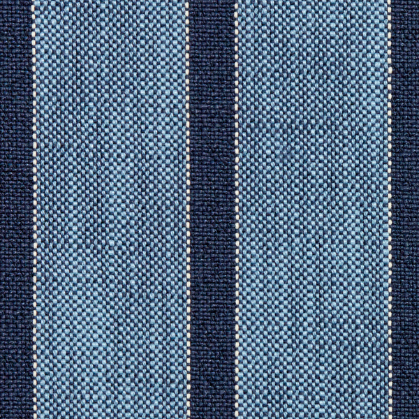 Market Stripe Fabric in Navy/Blue