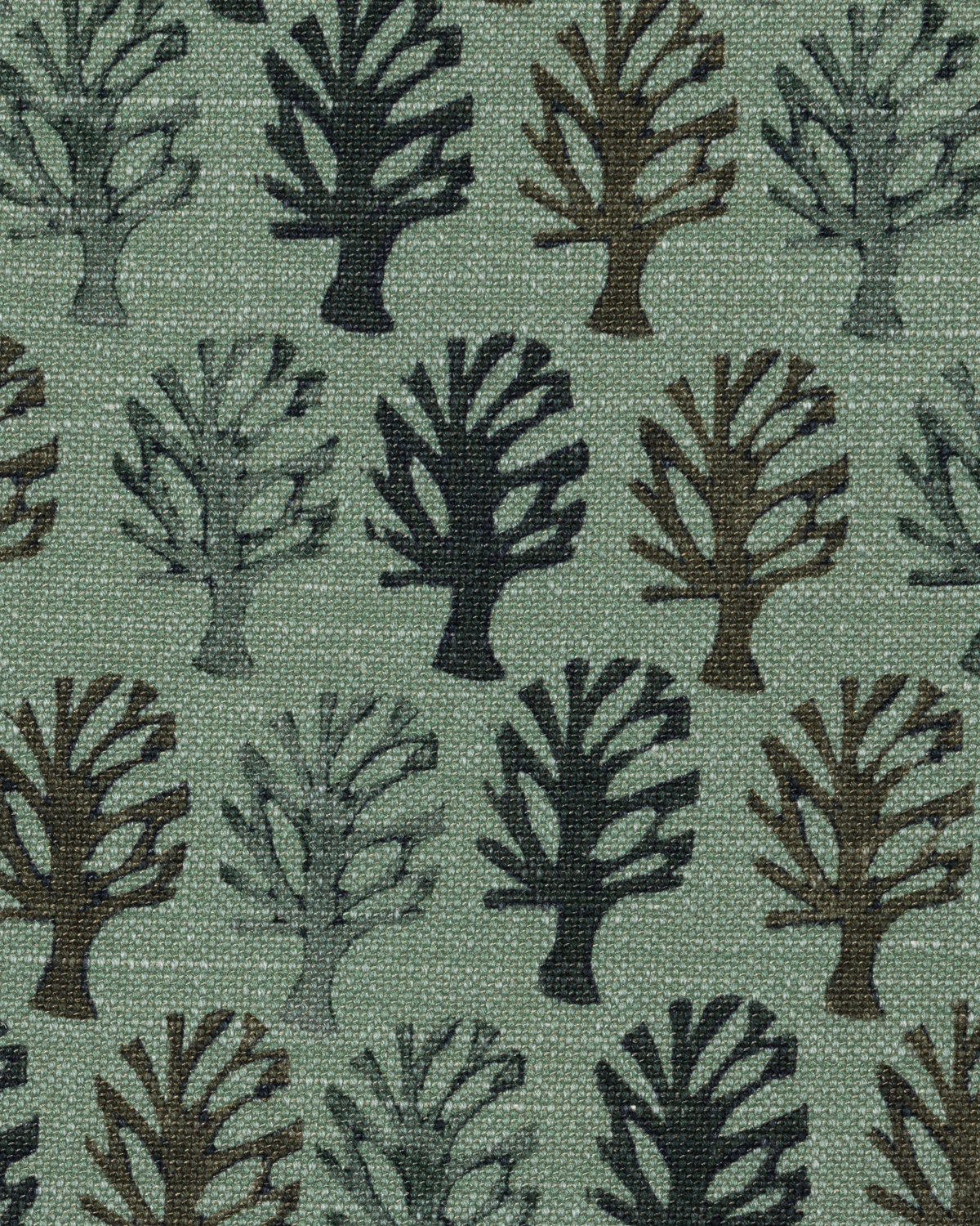 Orchard Fabric in Forest Green