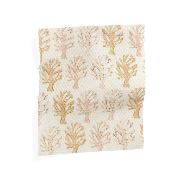 Orchard Fabric in Pink/Sand