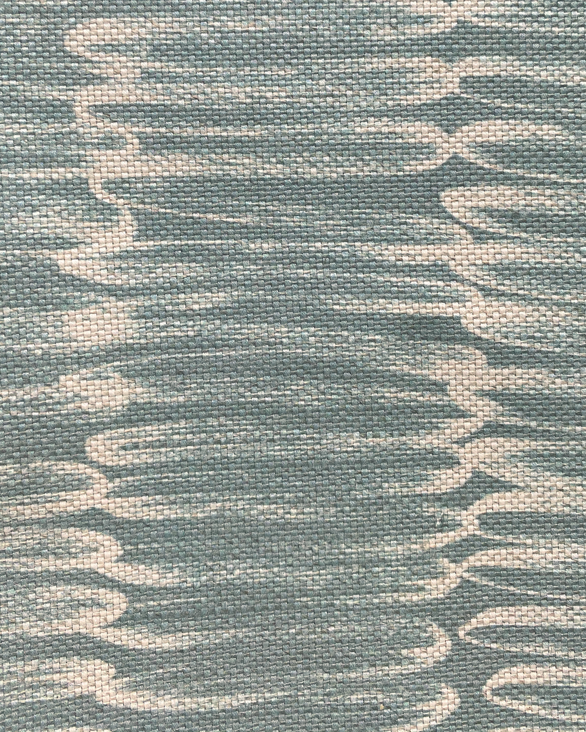 Scribble Fabric in Eucalyptus