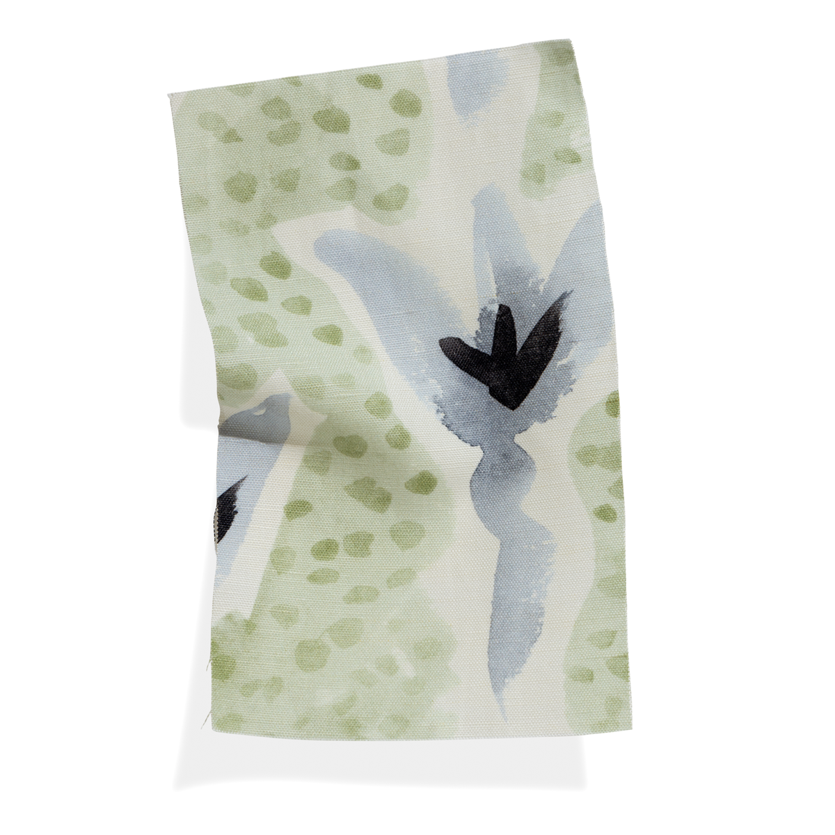 Sprigs Fabric in Green/Blue