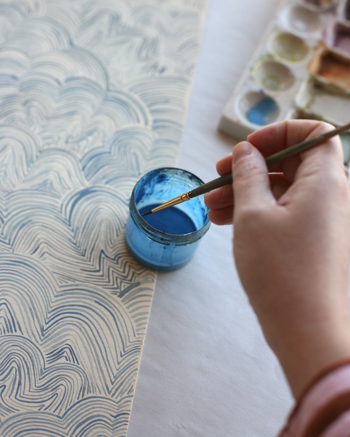 Behind The Pattern: Linear Cloud